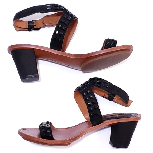 7 For All Mankind Studded Sandal Heels - Picture 3 of 8